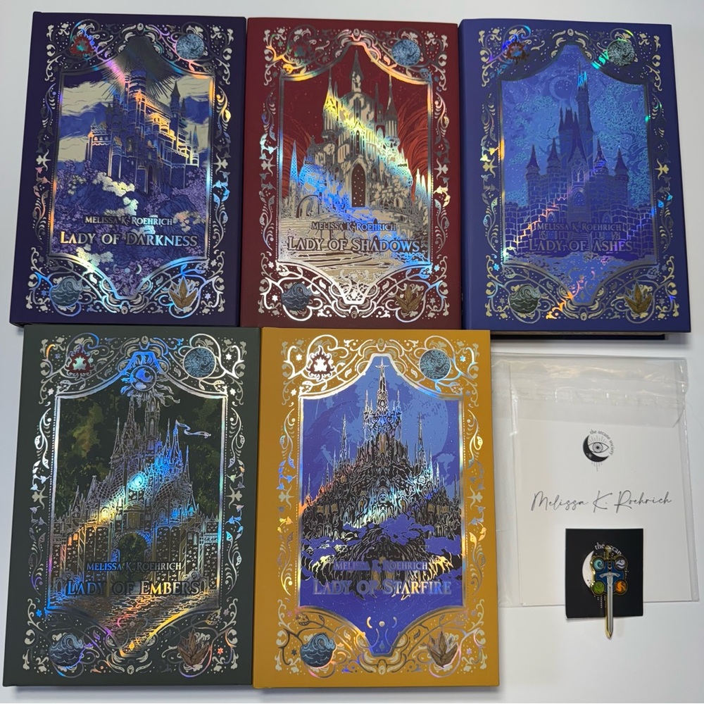 Arcane Society Lady of Darkness Series by Melissa K. Roehrich